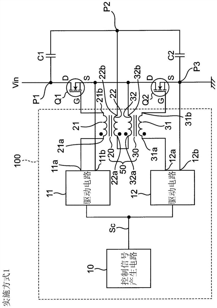 Voltage balancing circuit for semiconductor device