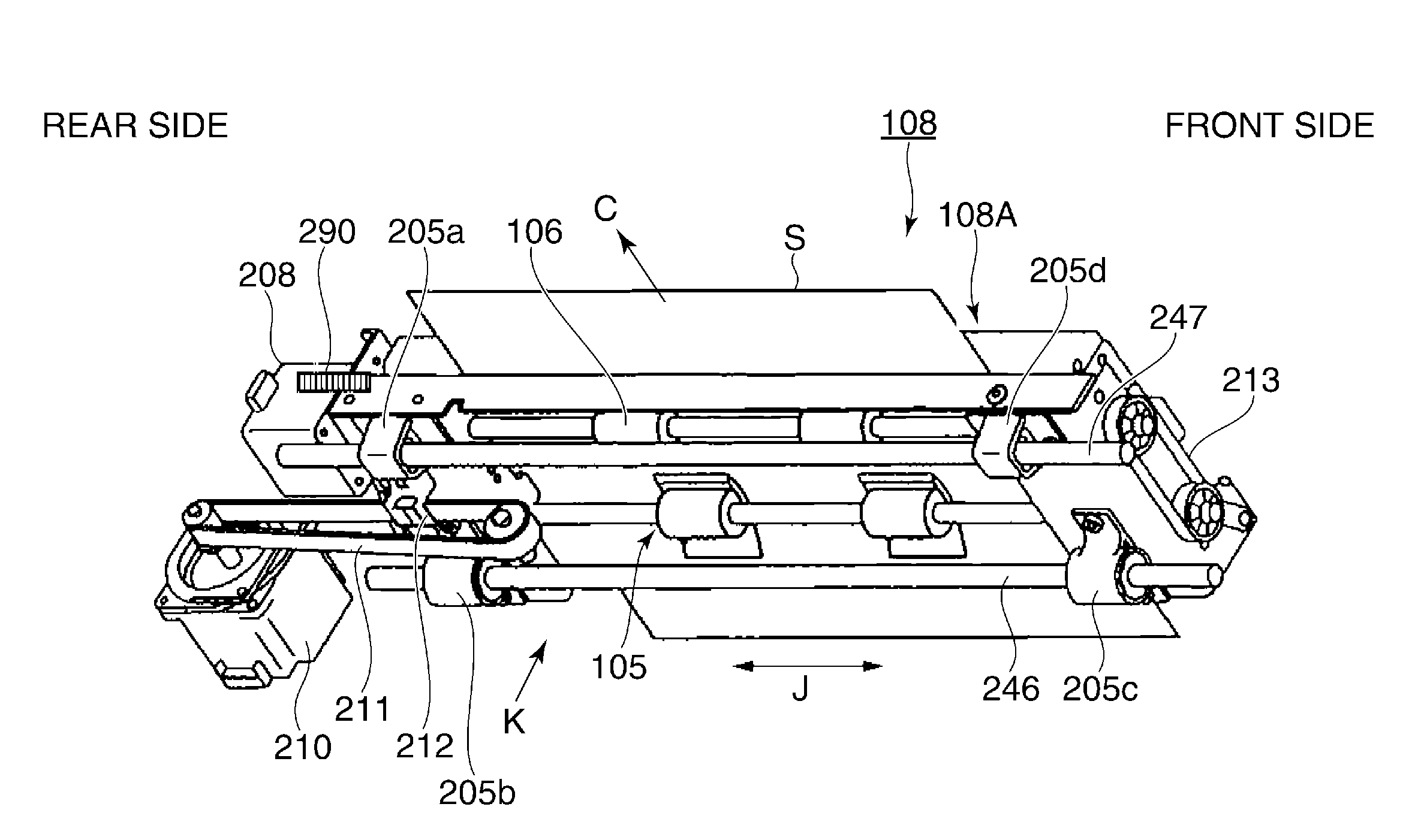 Sheet processing apparatus that corrects lateral deviation of a sheet