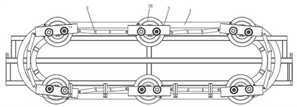 Highway Pavement Accelerated Loading Test System Cyclic Driving Device