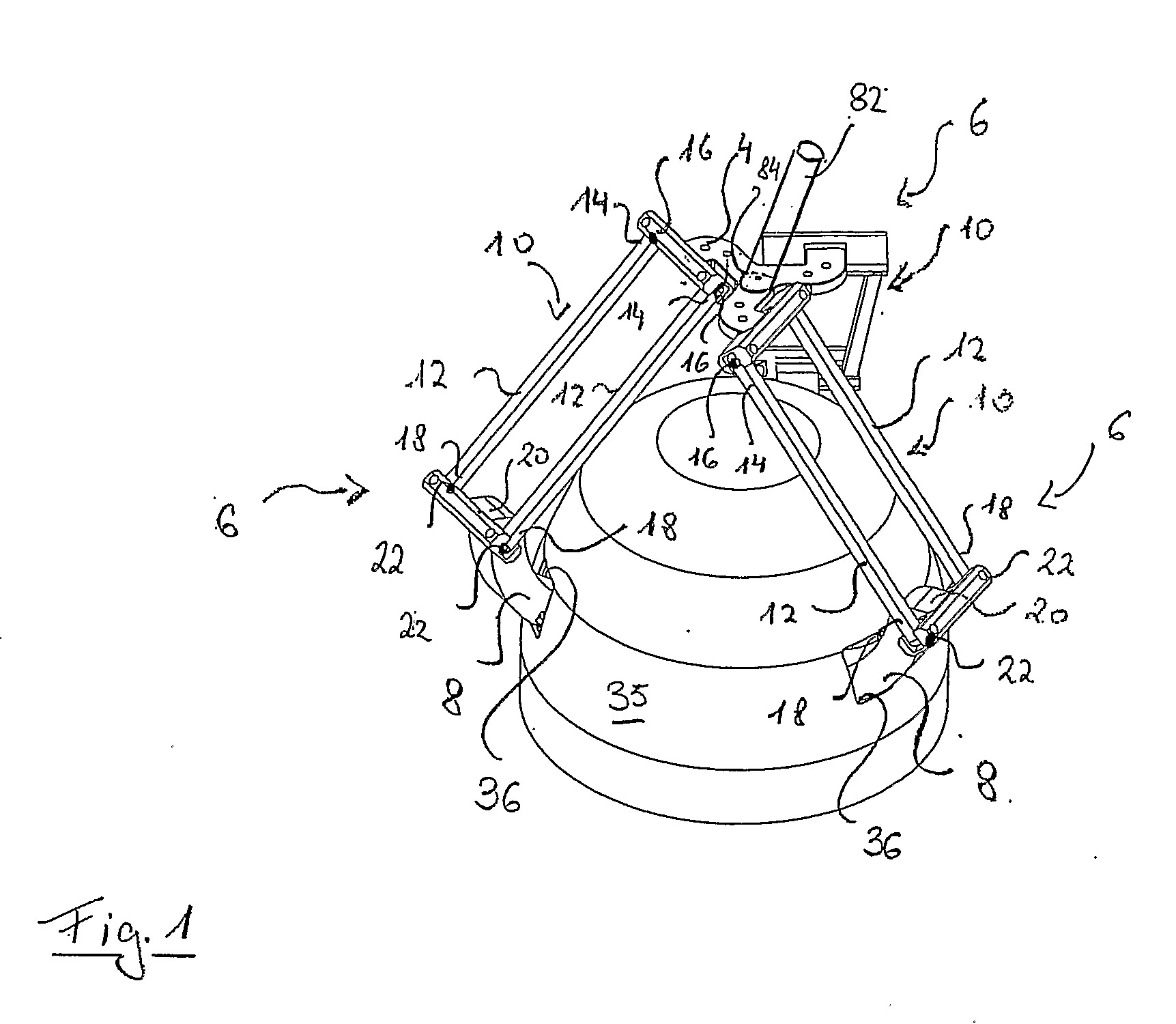 Device For Transmitting Movements and Components Thereof