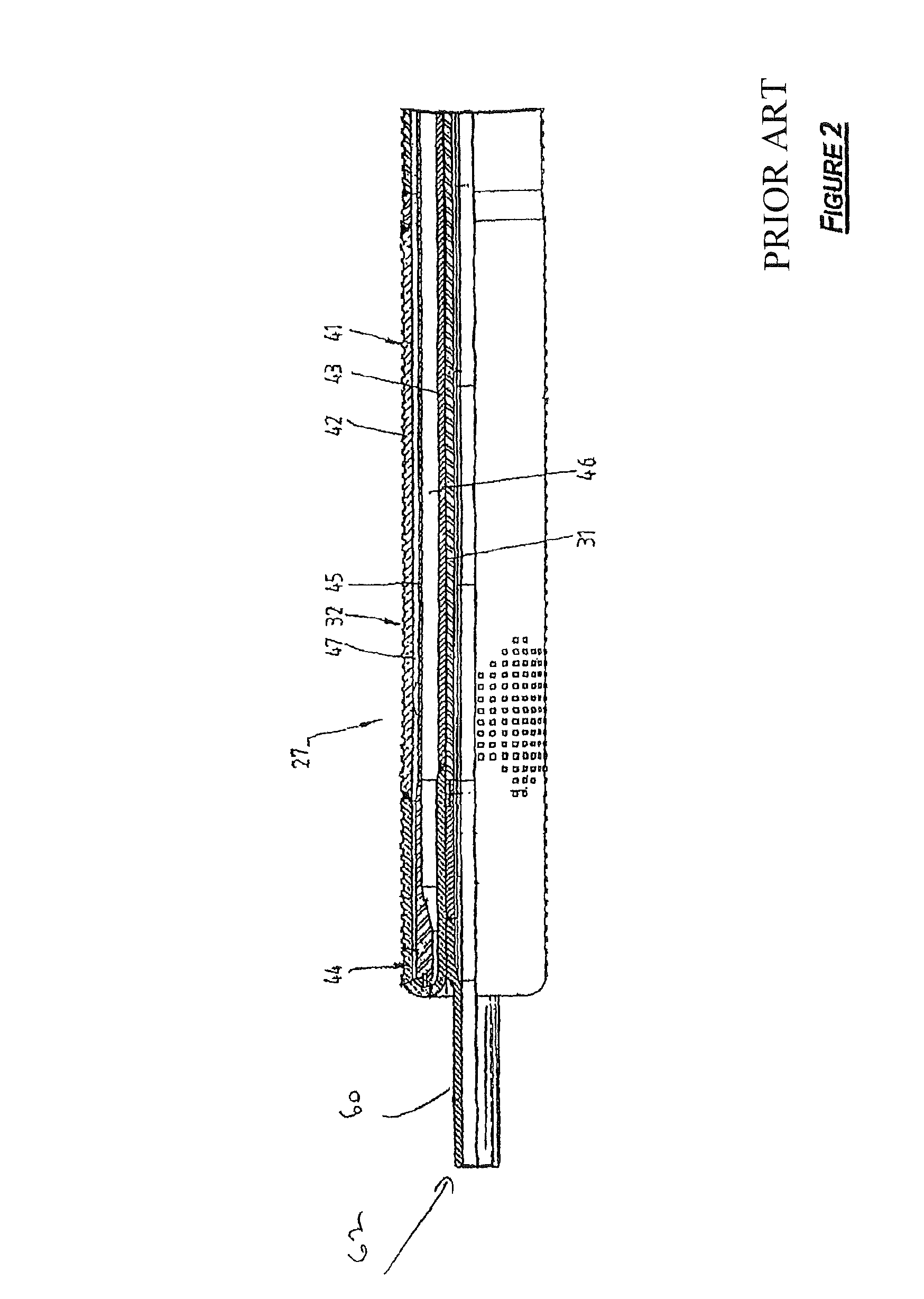 Lance for injecting solid material into a vessel