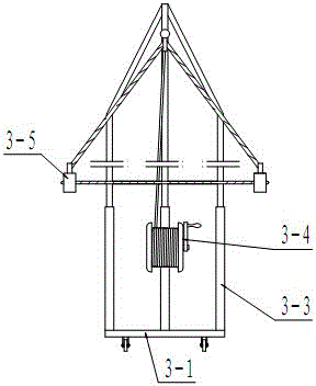 Transformer and JP cabinet disassembly and assembly lifting device