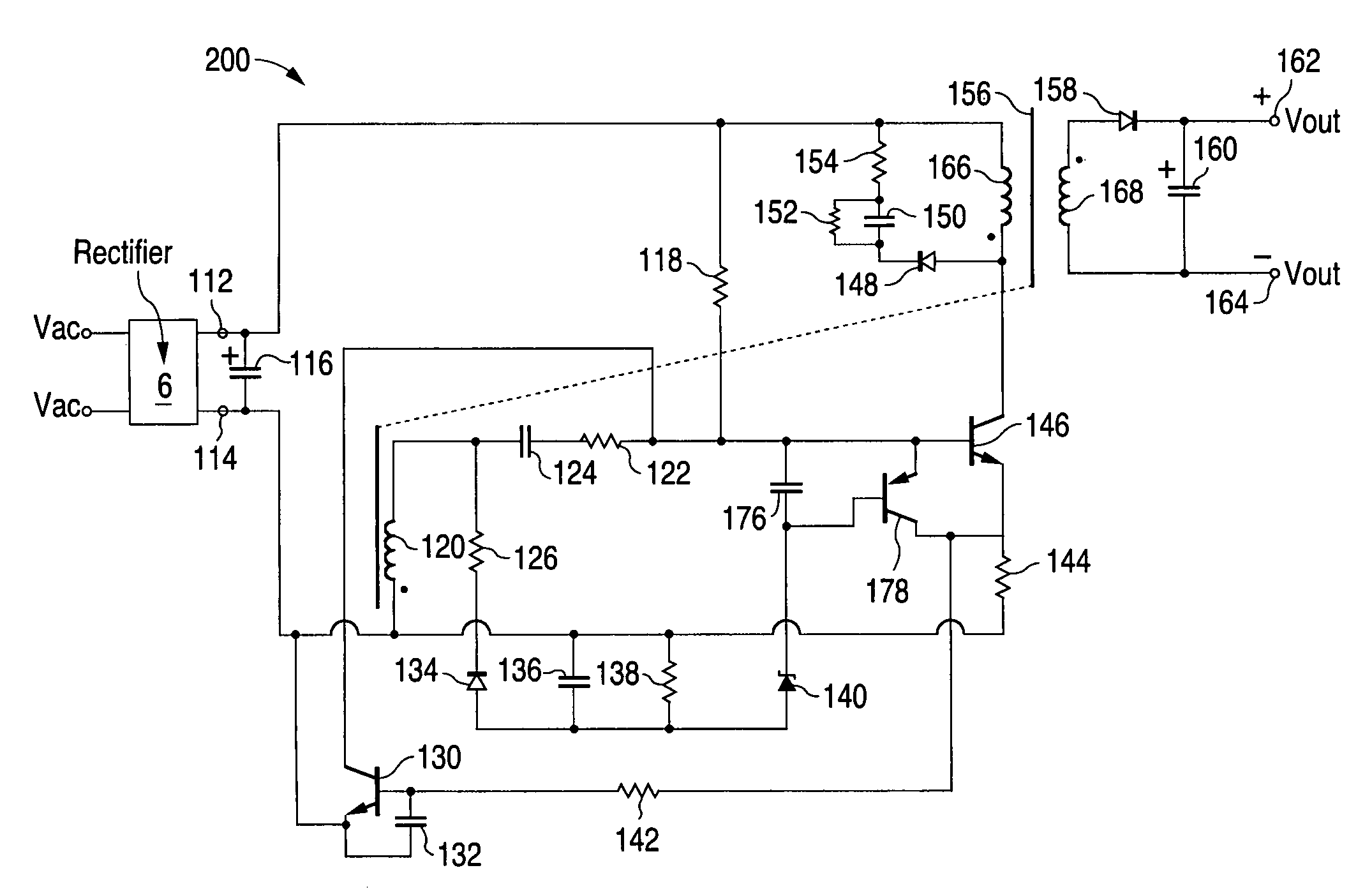 Switching-bursting method and apparatus for reducing standby power and improving load regulation in a DC-DC converter