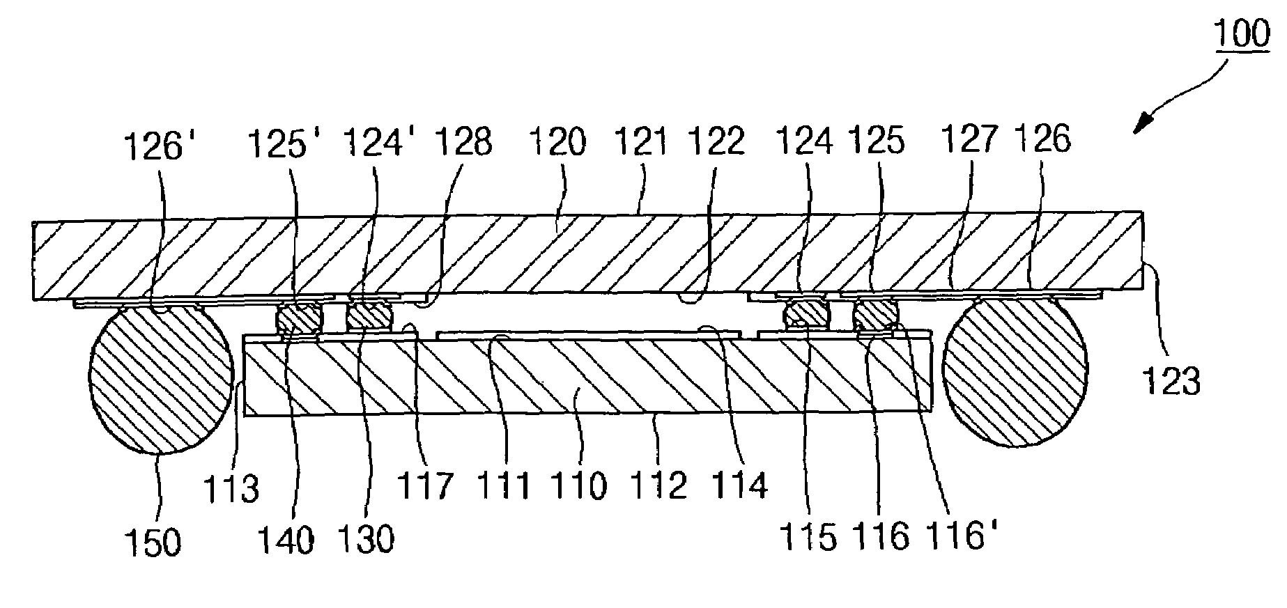 Image sensor package and its manufacturing method