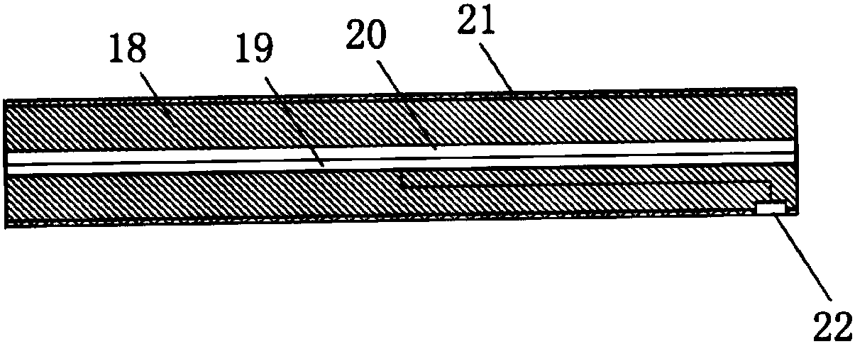 Electric power detection meter for a scrapped automobile recovery control cabinet