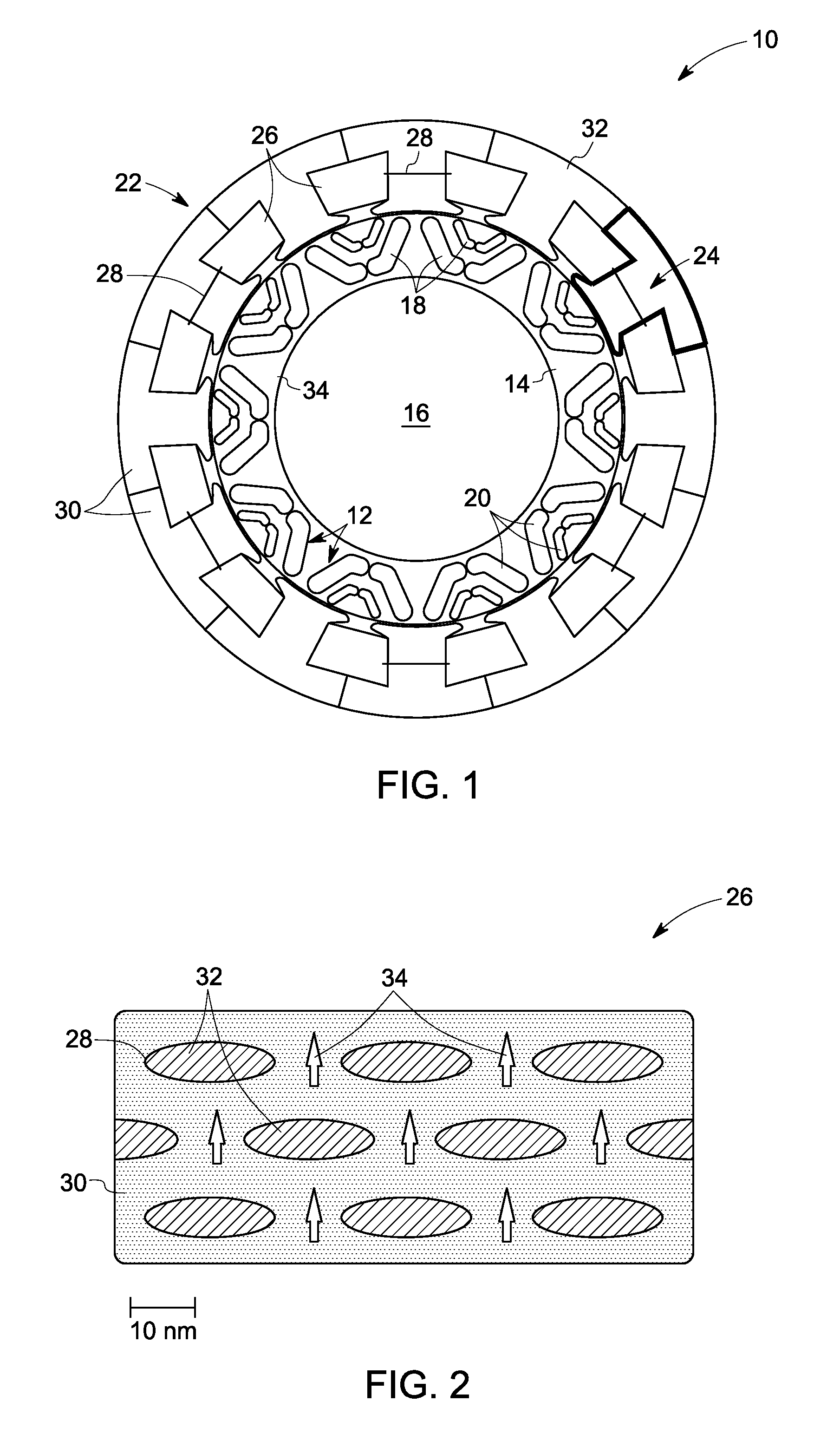 Nanocomposite permanent magnets and methods of making the same