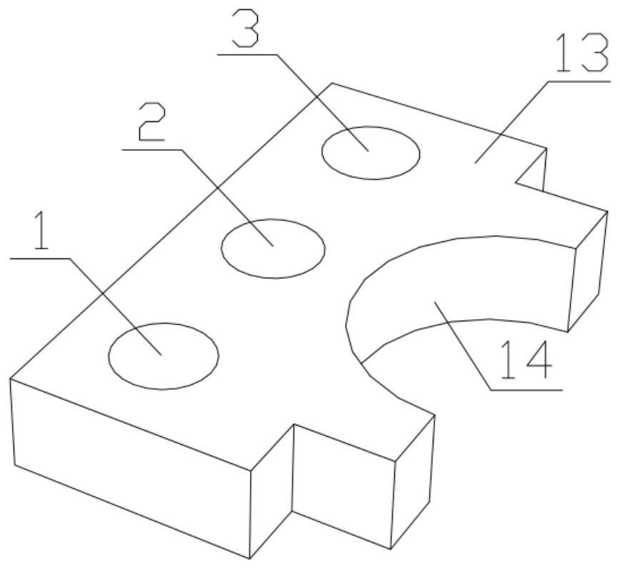 Tensile and shear test method for fiber-reinforced asphalt mortar perforated plate strip