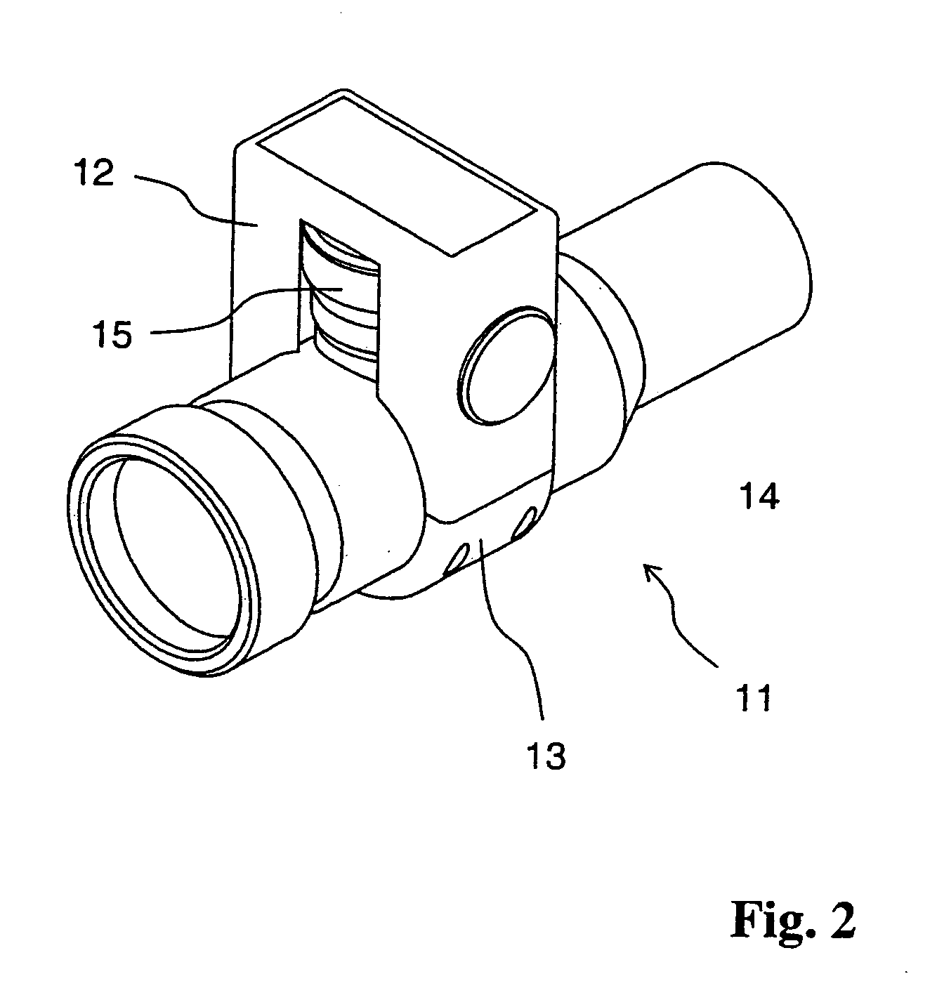 Sighting device for a firearm