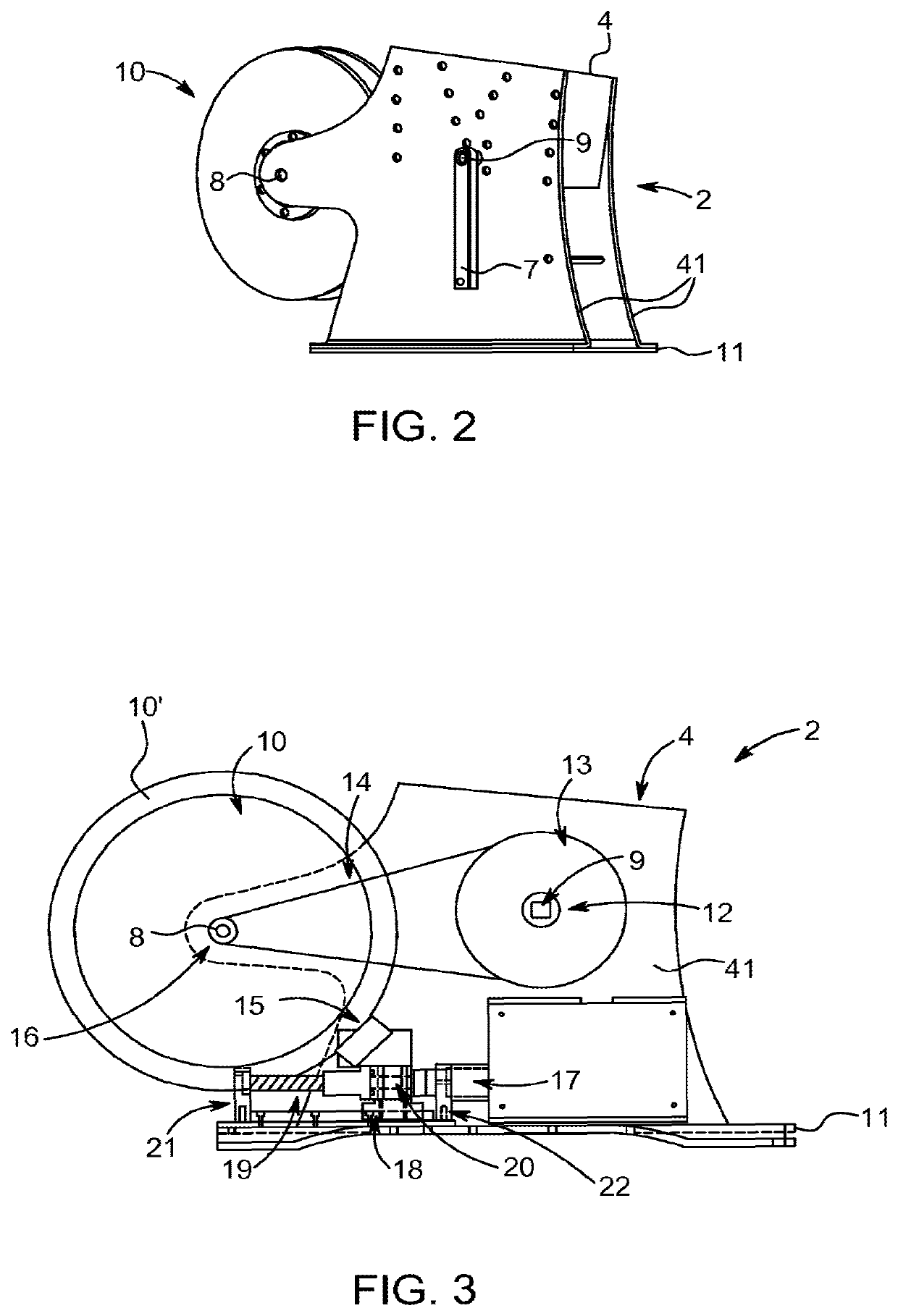 Stationary exercise apparatus for indoor cycling