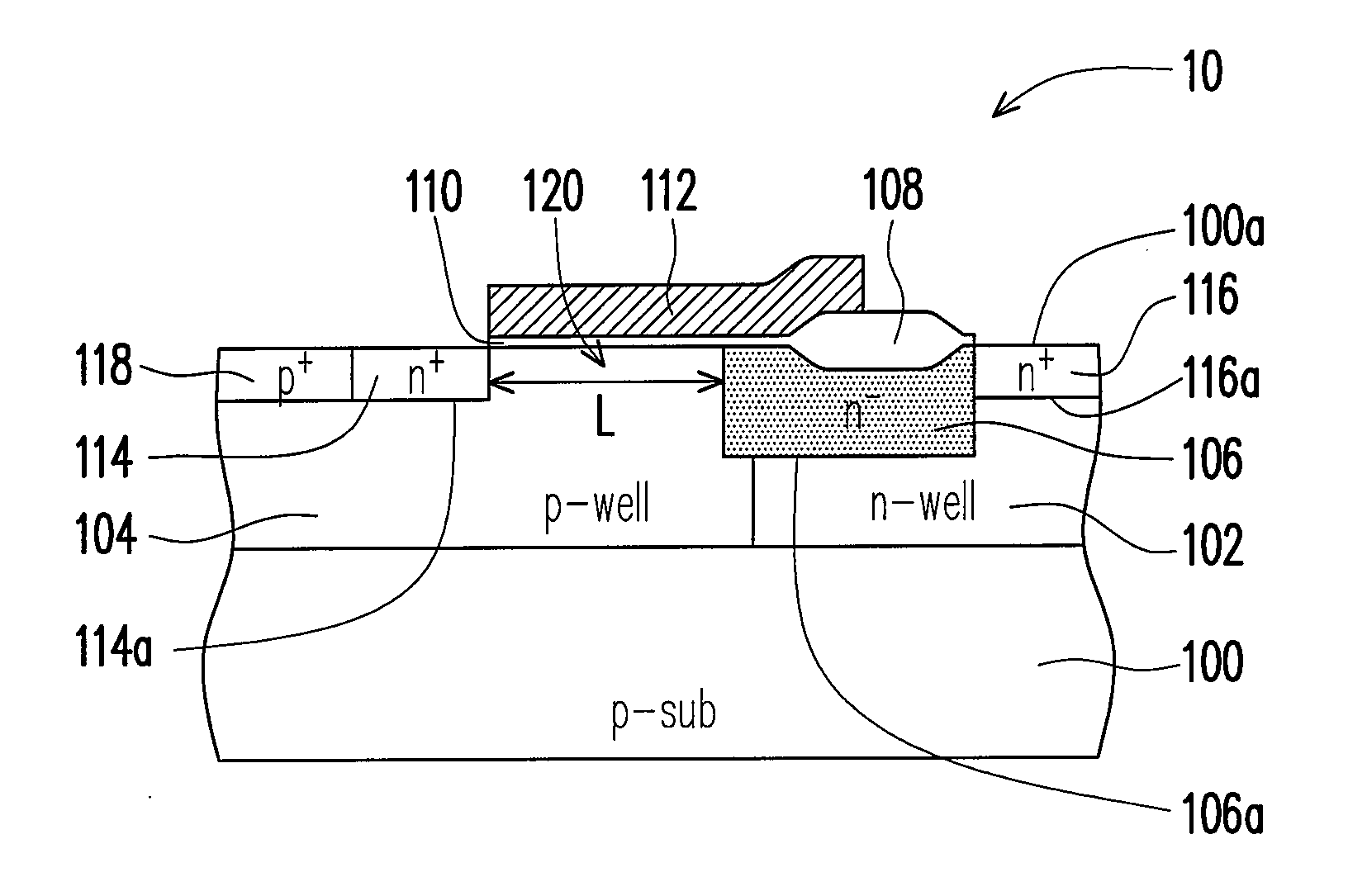 Low on-resistance lateral double-diffused mos device and method of fabricating the same