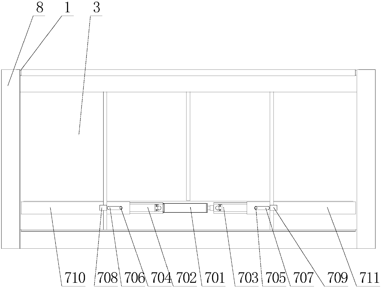 Automatic locking detachable screen mesh for crushing machine