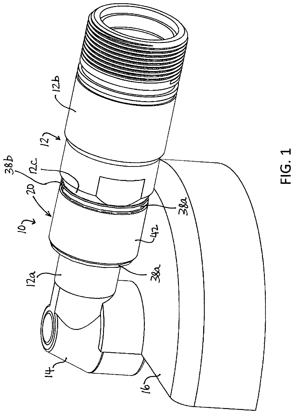 Spindle locking apparatus for a rotary power tool