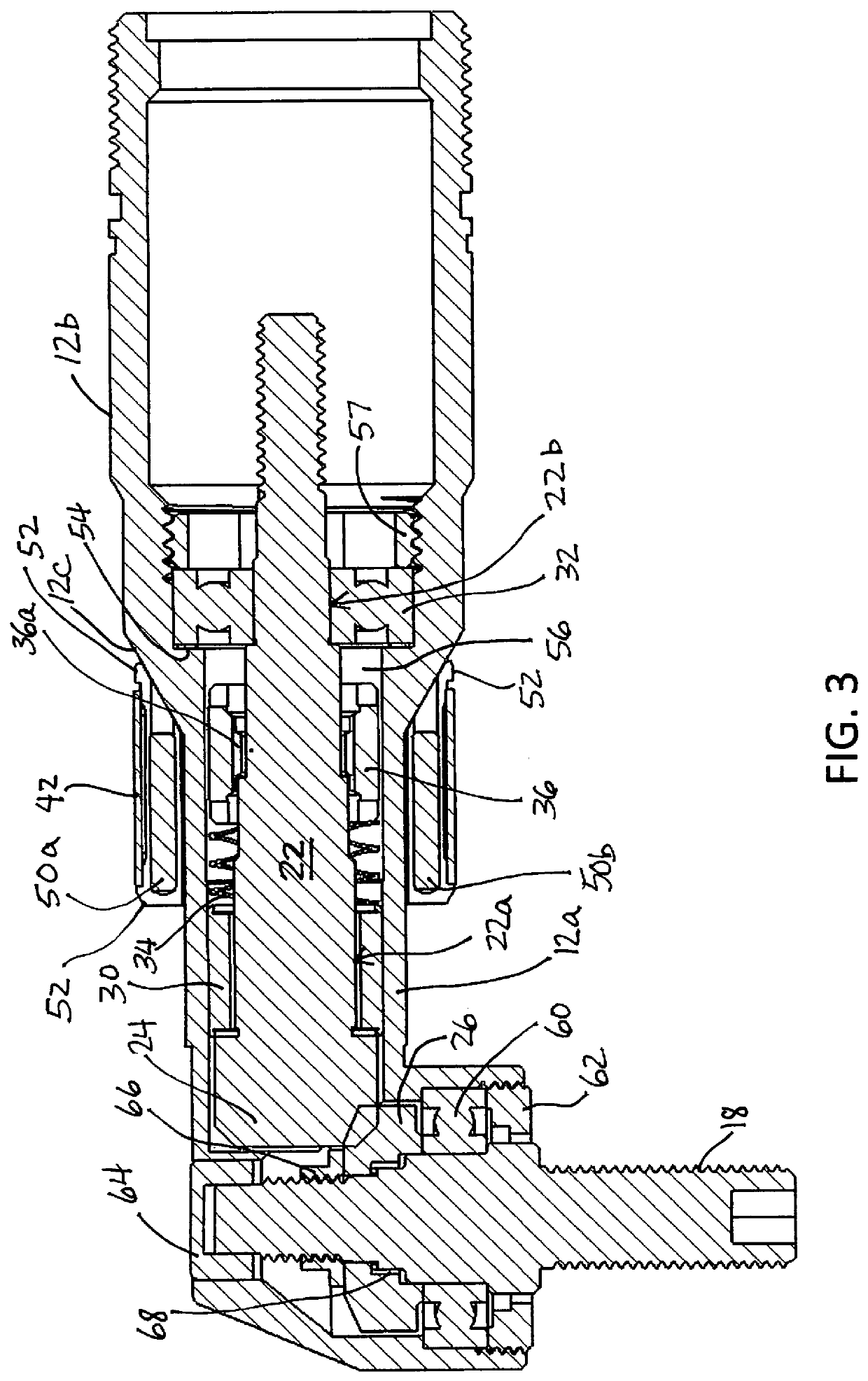 Spindle locking apparatus for a rotary power tool