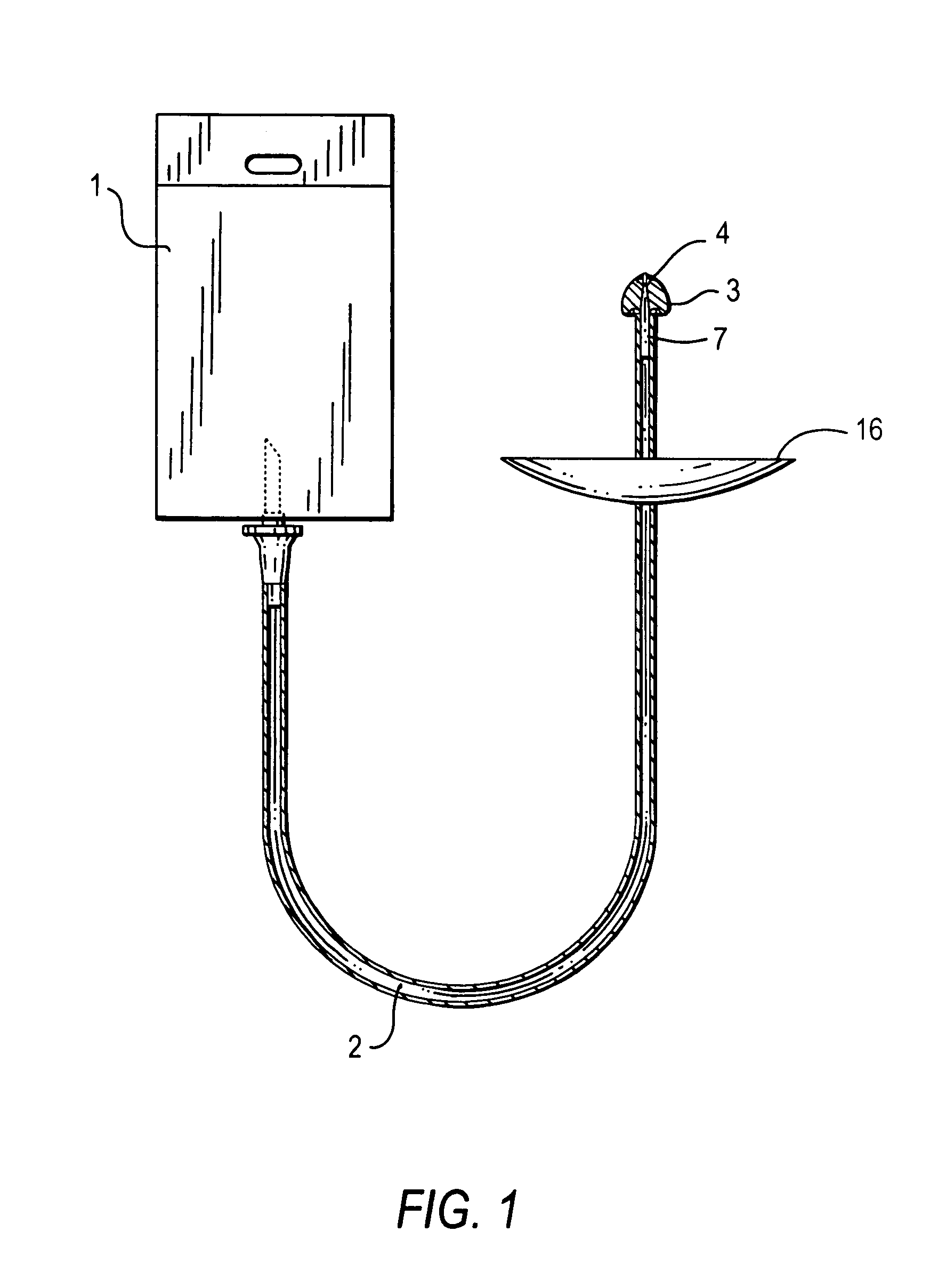 Device for washing or irrigation of the vaginal cavity and the urethral ostium