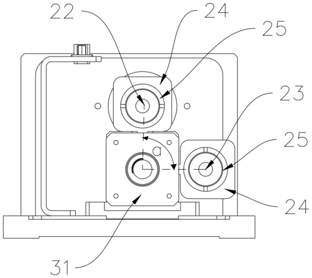 3D printer with double light spots and light spot switching method thereof