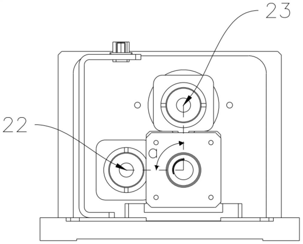 3D printer with double light spots and light spot switching method thereof