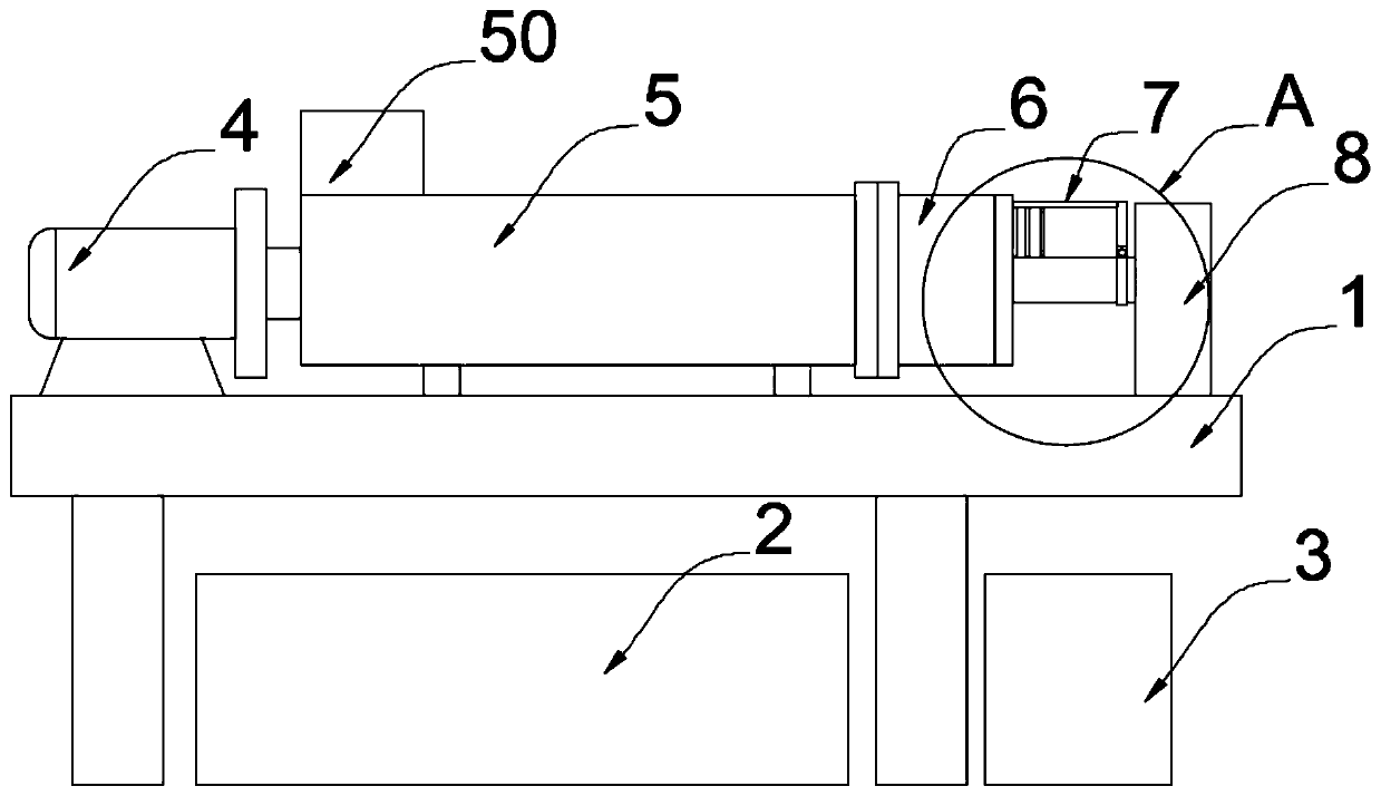 Spiral extrusion separator