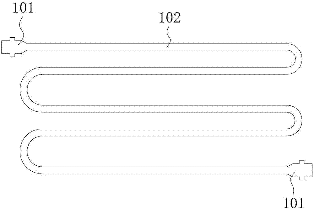 Conveying structure and mounting method thereof