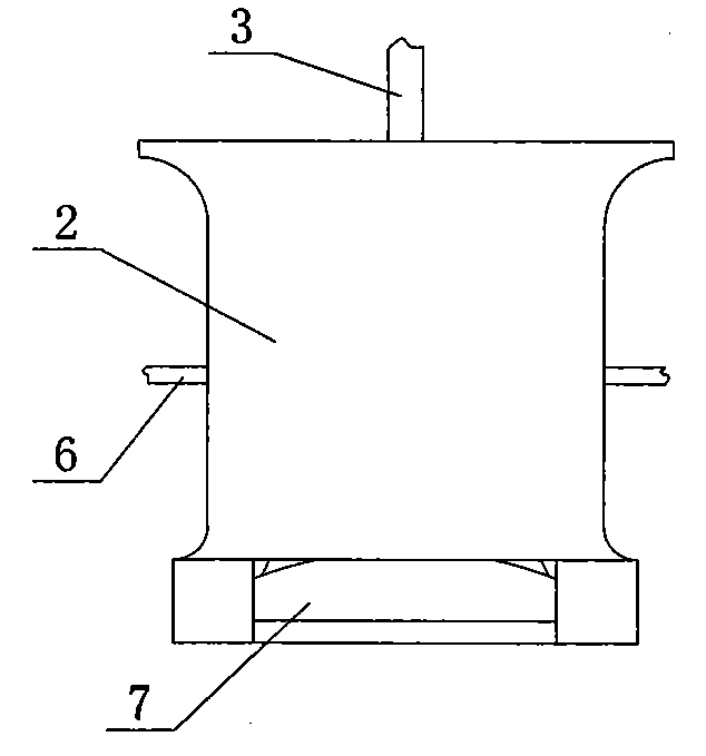 Ore dressing stirring tank