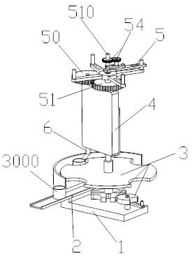 A quantitative feeding device for chicken feed