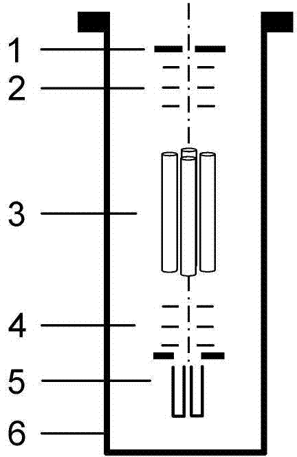 Device and method for improving abundance sensitivity of magnetic mass spectrum