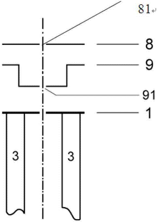 Device and method for improving abundance sensitivity of magnetic mass spectrum