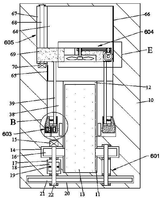 Coating device for striking surface layers of matches