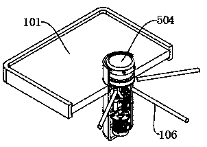 Water pumping up type oxygen charging ecological landscape restoration device