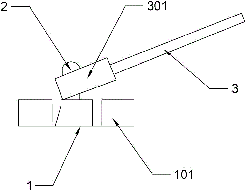 Tensioning device for spoke out-of-roundness positioning check tool