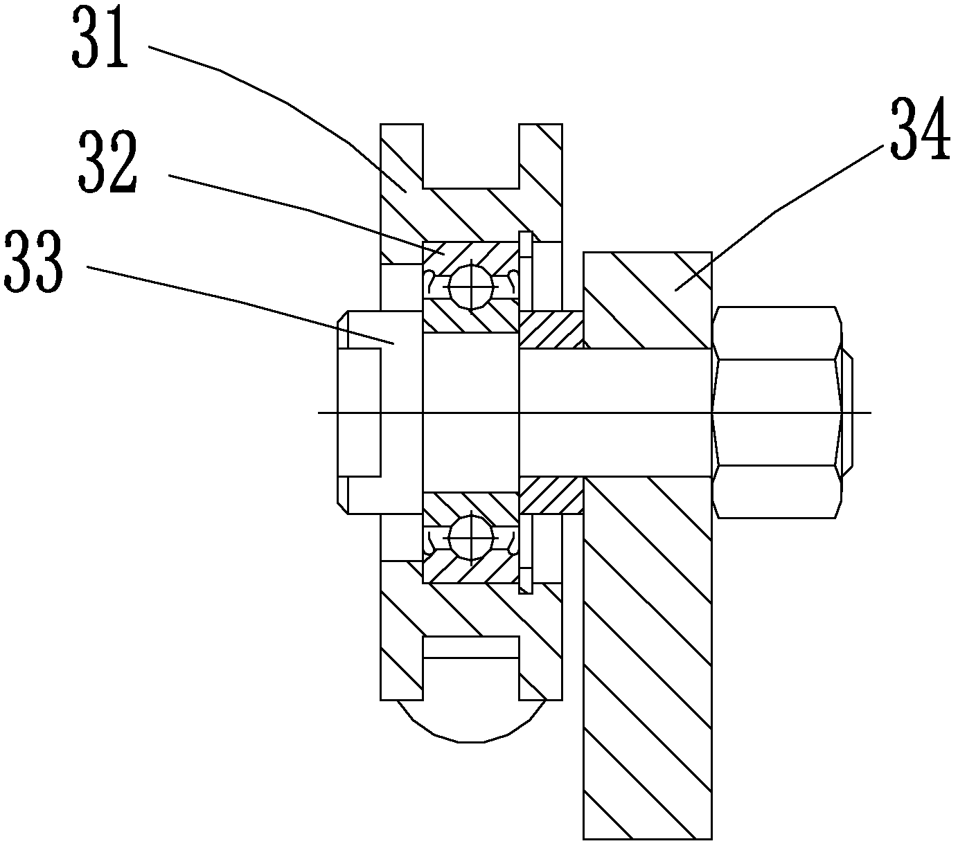 Abnormal-shaped single wire locating device for producing soft aluminum twisted wires