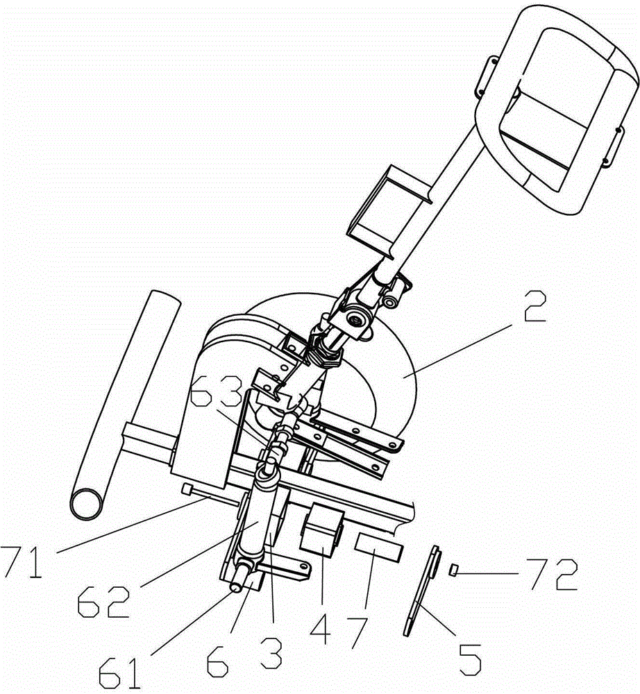 Independent suspension damping assembly for front wheels of four-wheel scooter
