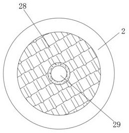 Vaginal washing device convenient for collecting reflux fluid for gynecological nursing