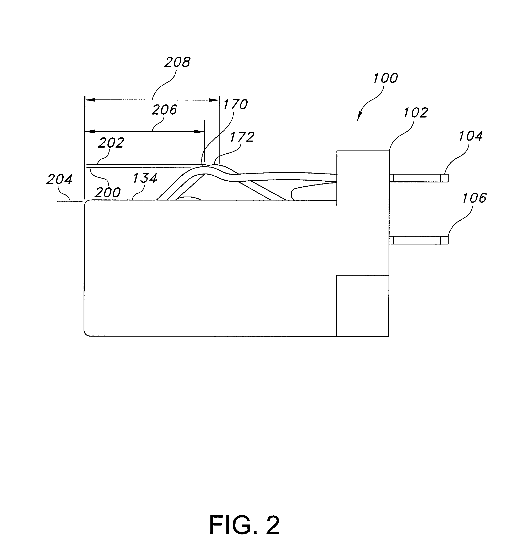 Modular Insert and Jack Including Moveable Reactance Section