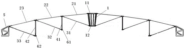 Cable dome and installation method thereof