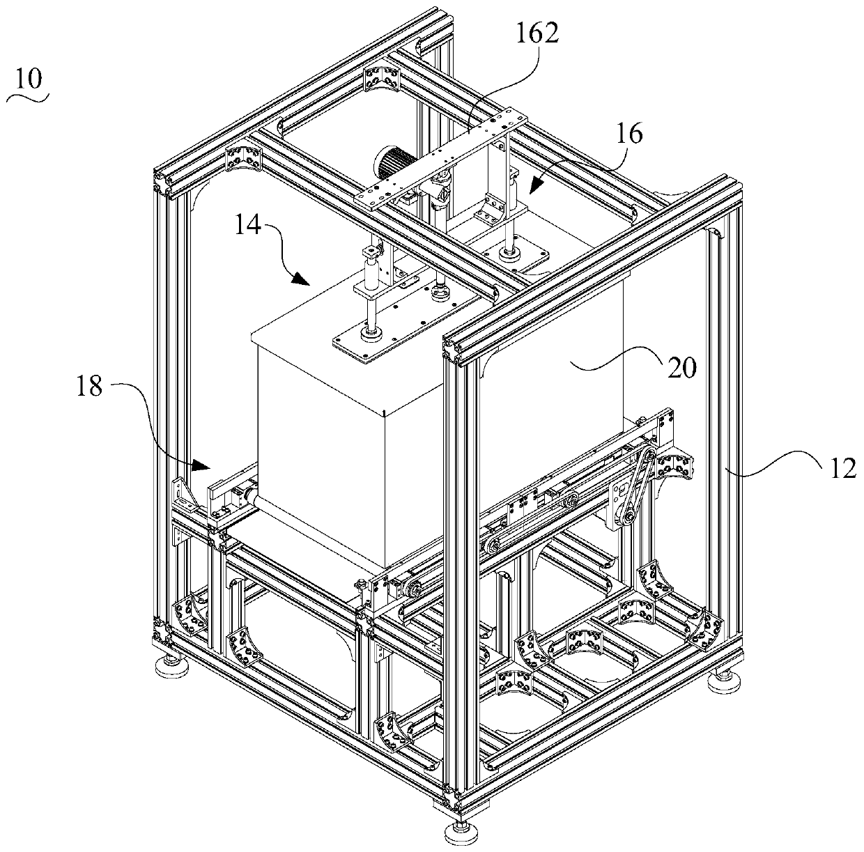 Three-dimensional object manufacturing equipment, preheating device and cylinder body heating mechanism