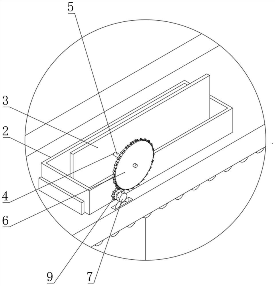 Protective door for a CNC machine tool