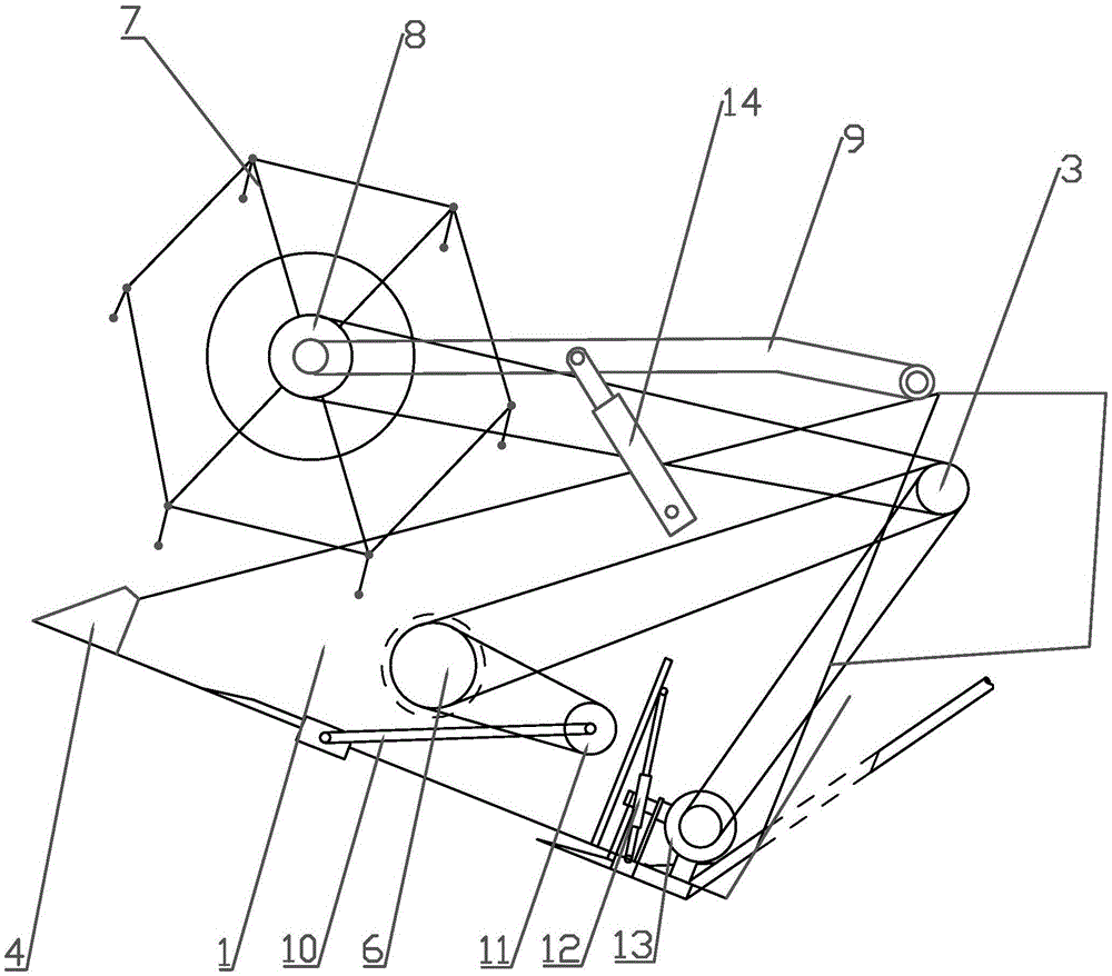 A high-efficiency cultivation method for double-cropping of wheat greens and matching harvesting platform for wheat greens