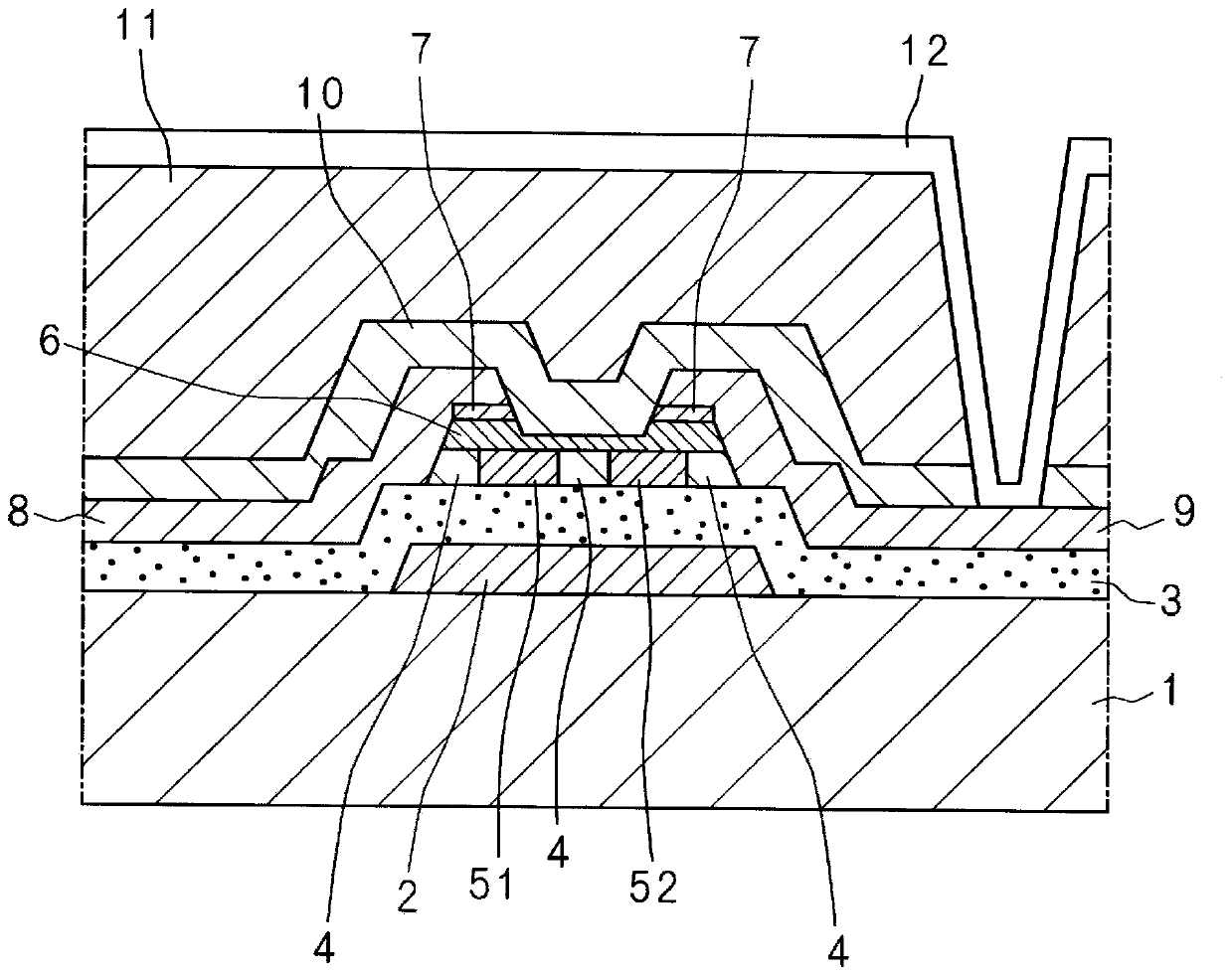 Thin film transistor and display panel