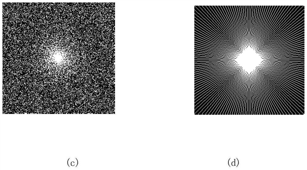 Compressed sensing magnetic resonance imaging method based on iterative p-threshold projection algorithm