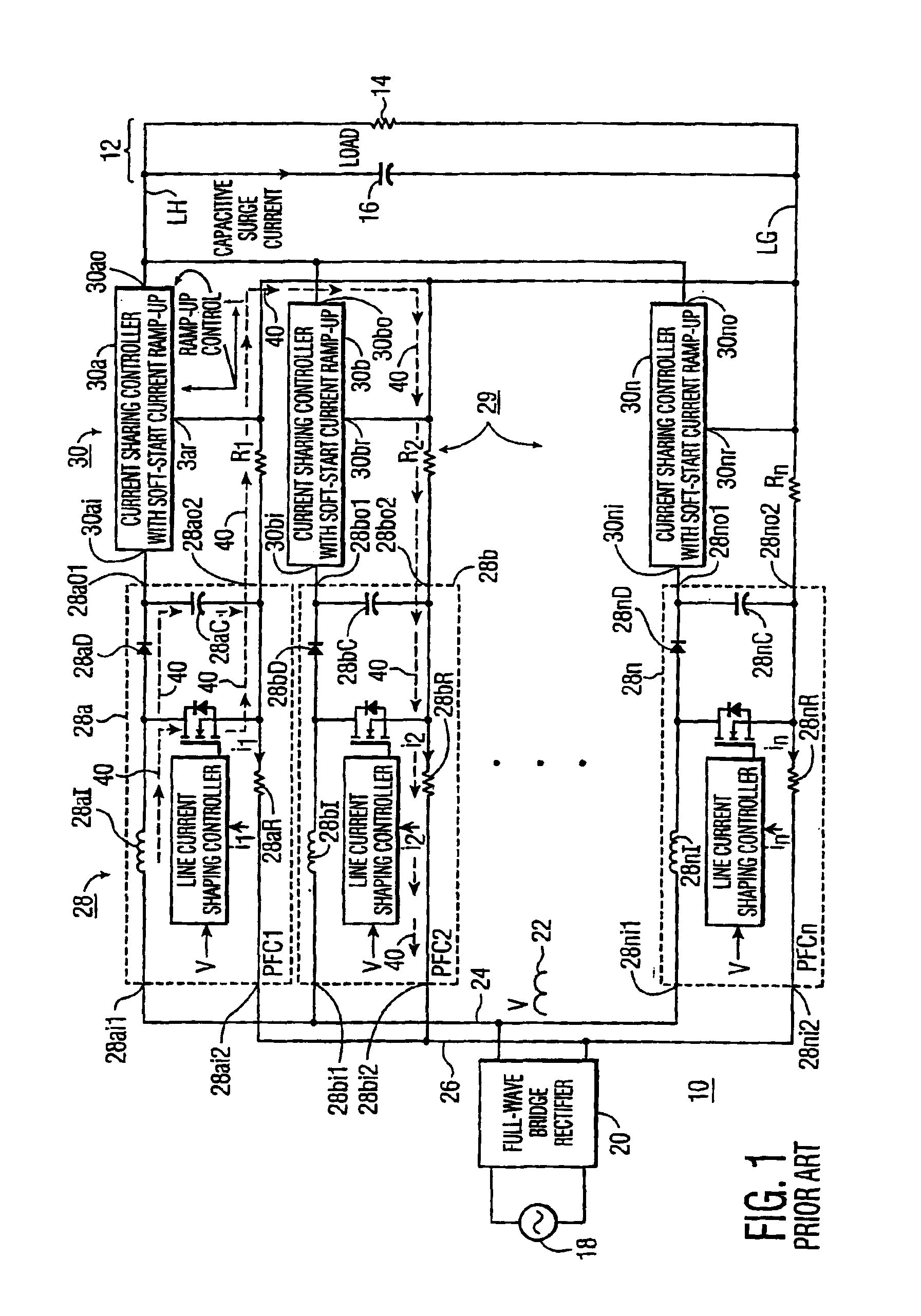 Paralleled power factor correcting AC-to-DC converters with improved current balance