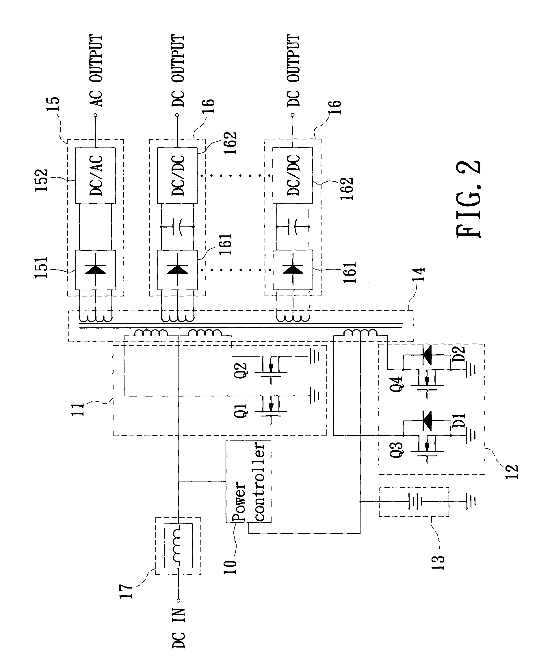 On-vehicle power supply device