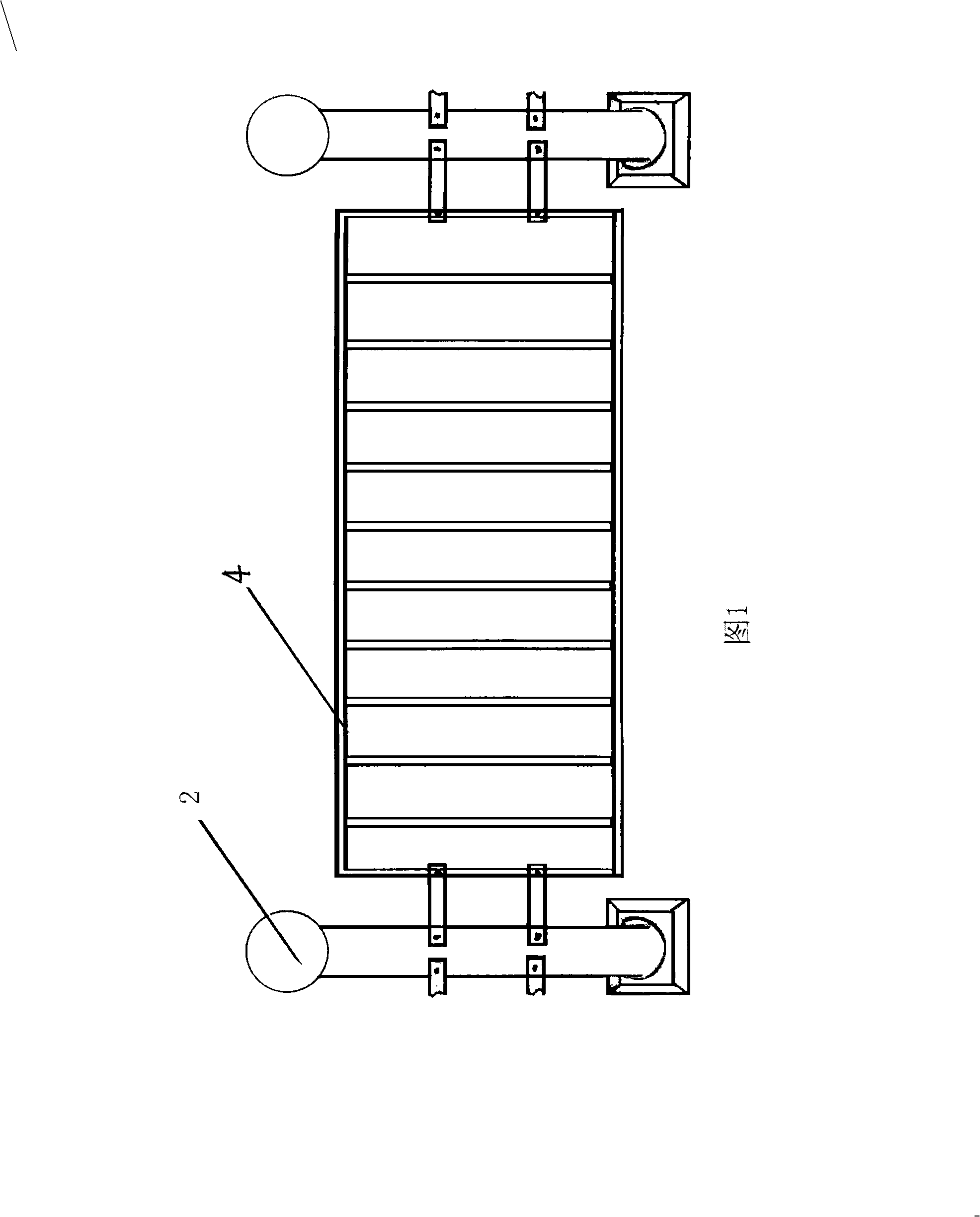 Mobile type anti-striding safe road guard fence