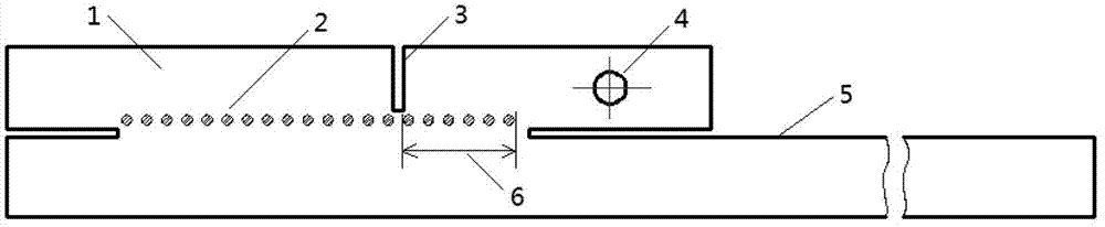 Device and method for stripping test of electro-fusion joint