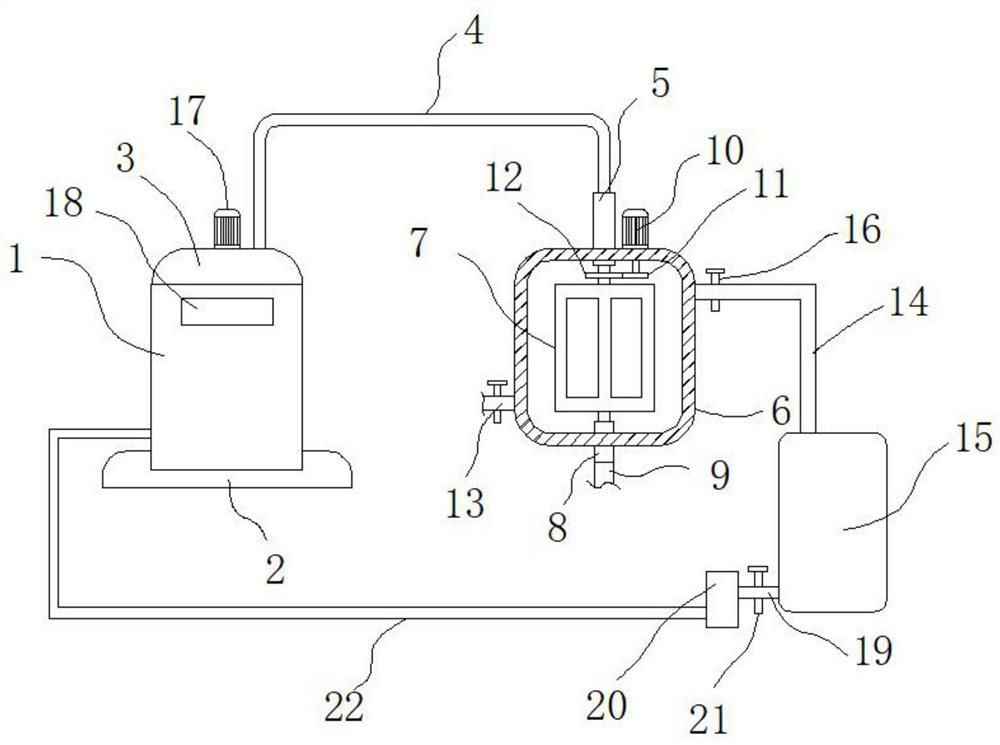 Distillation device for white spirit manufacturing process