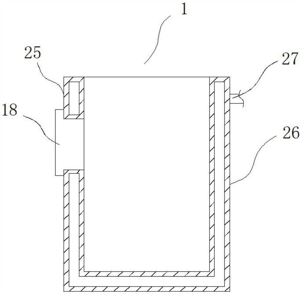 Distillation device for white spirit manufacturing process