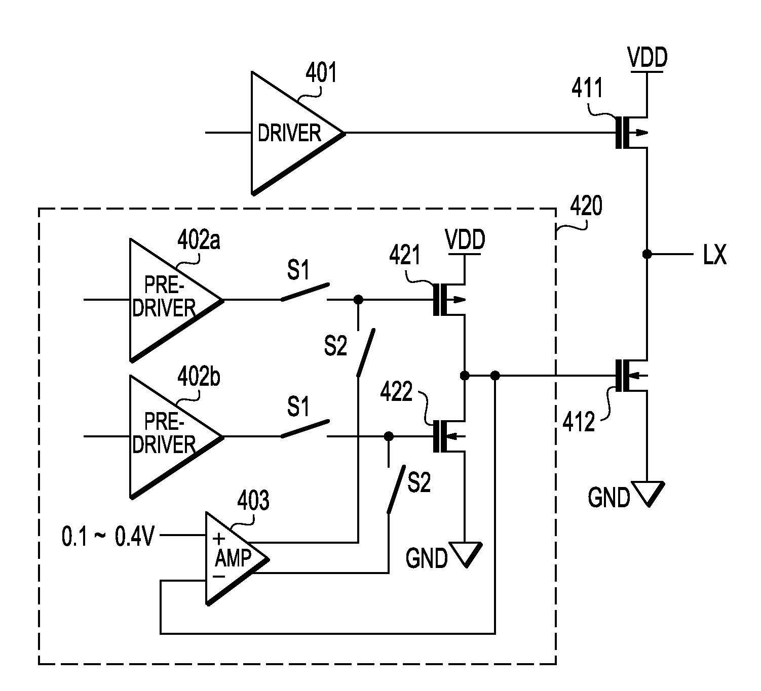 Gate drive method for h bridge circuit