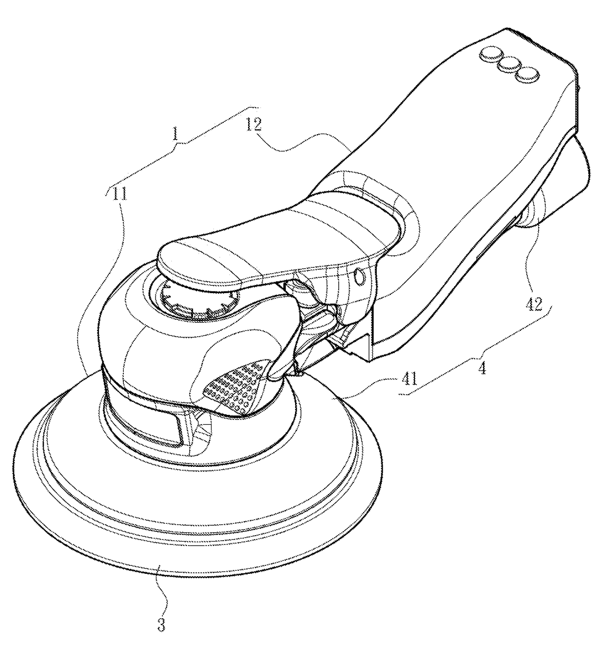 Electric grinder with switched reluctance motor