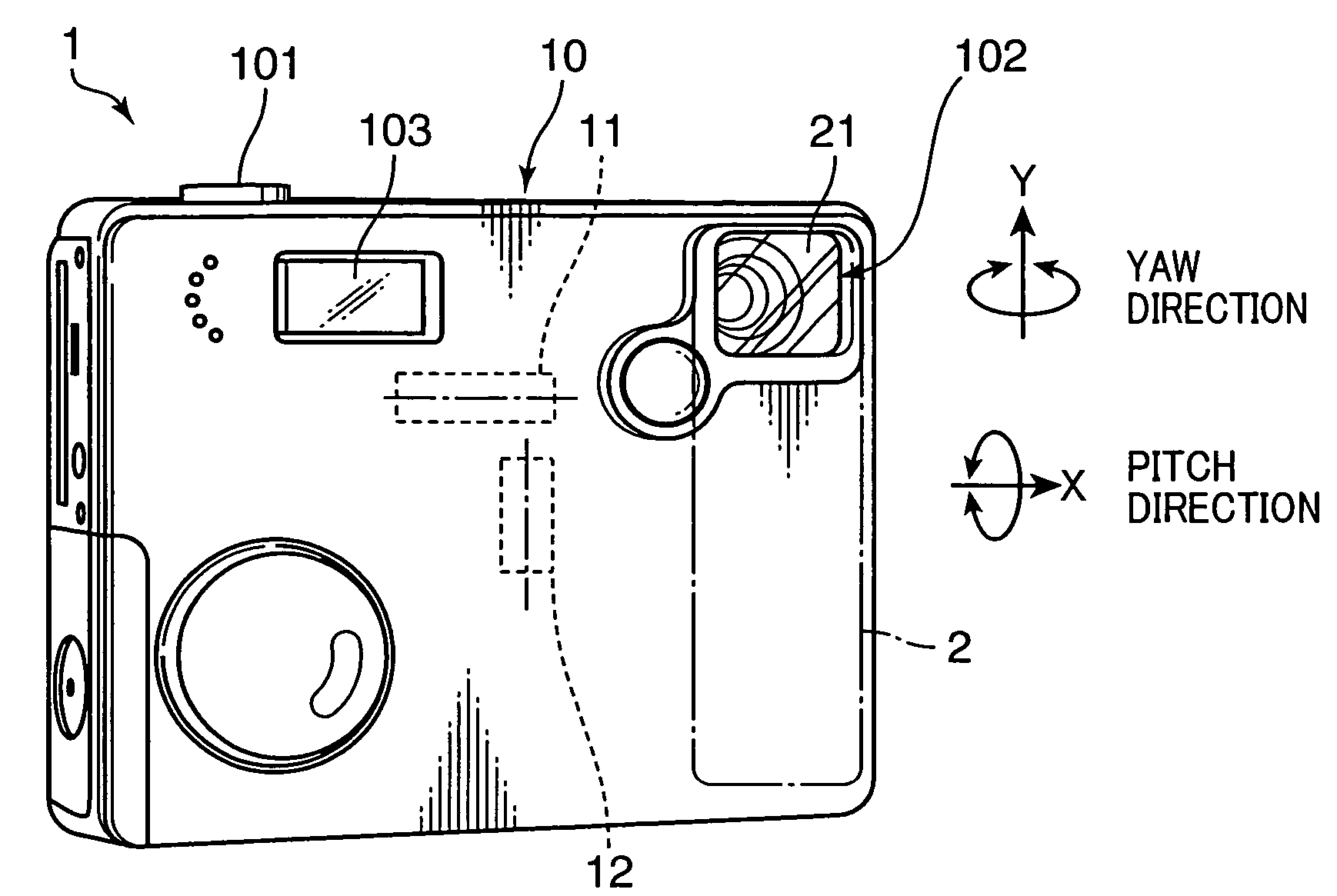 Image sensing apparatus equipped with anti-shake mechanism