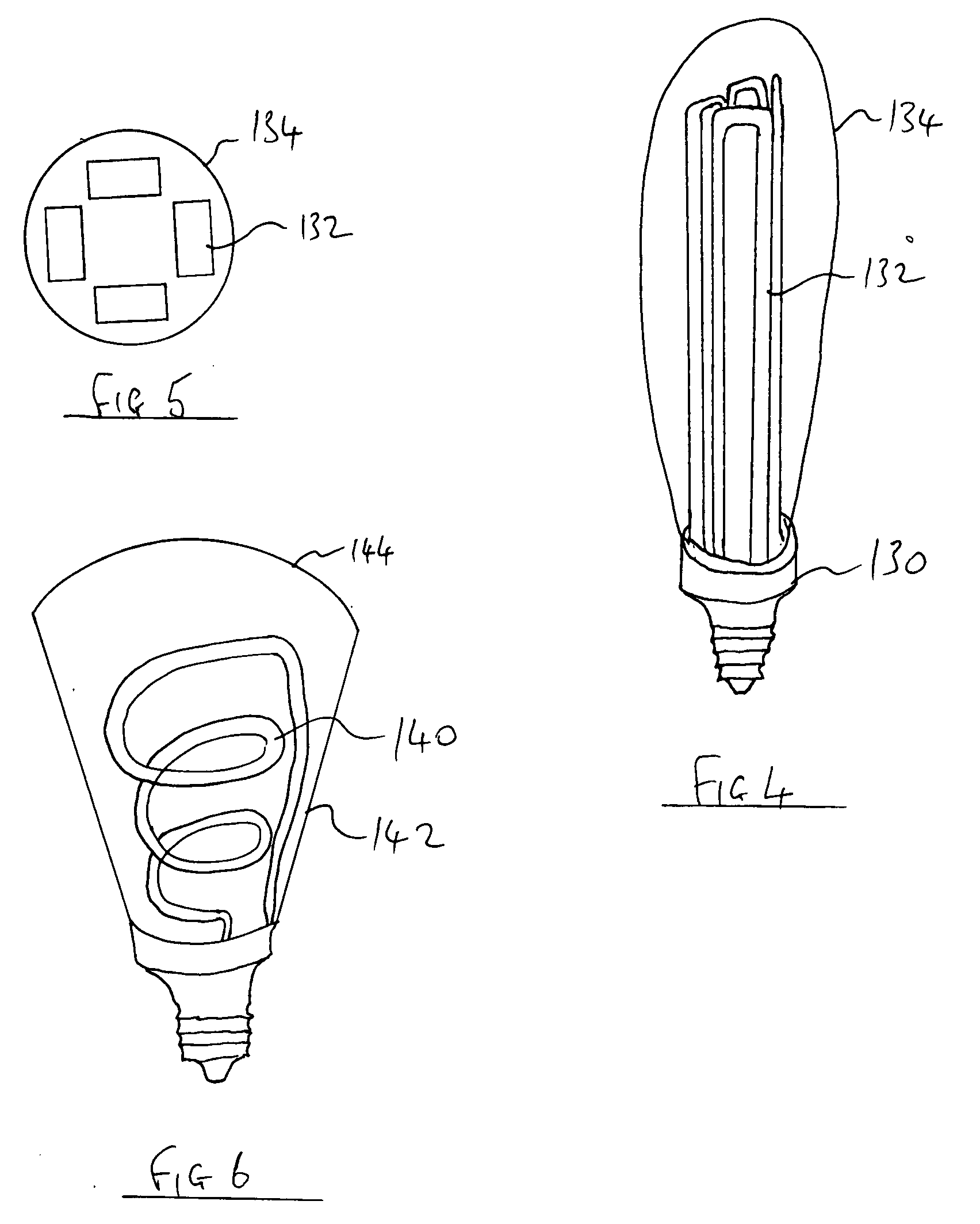 Method and device for a compact fluorescent bulb