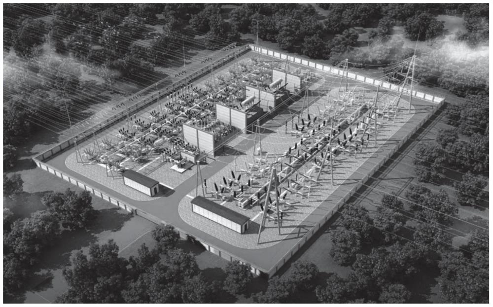 Power transmission line management system based on digital twinning